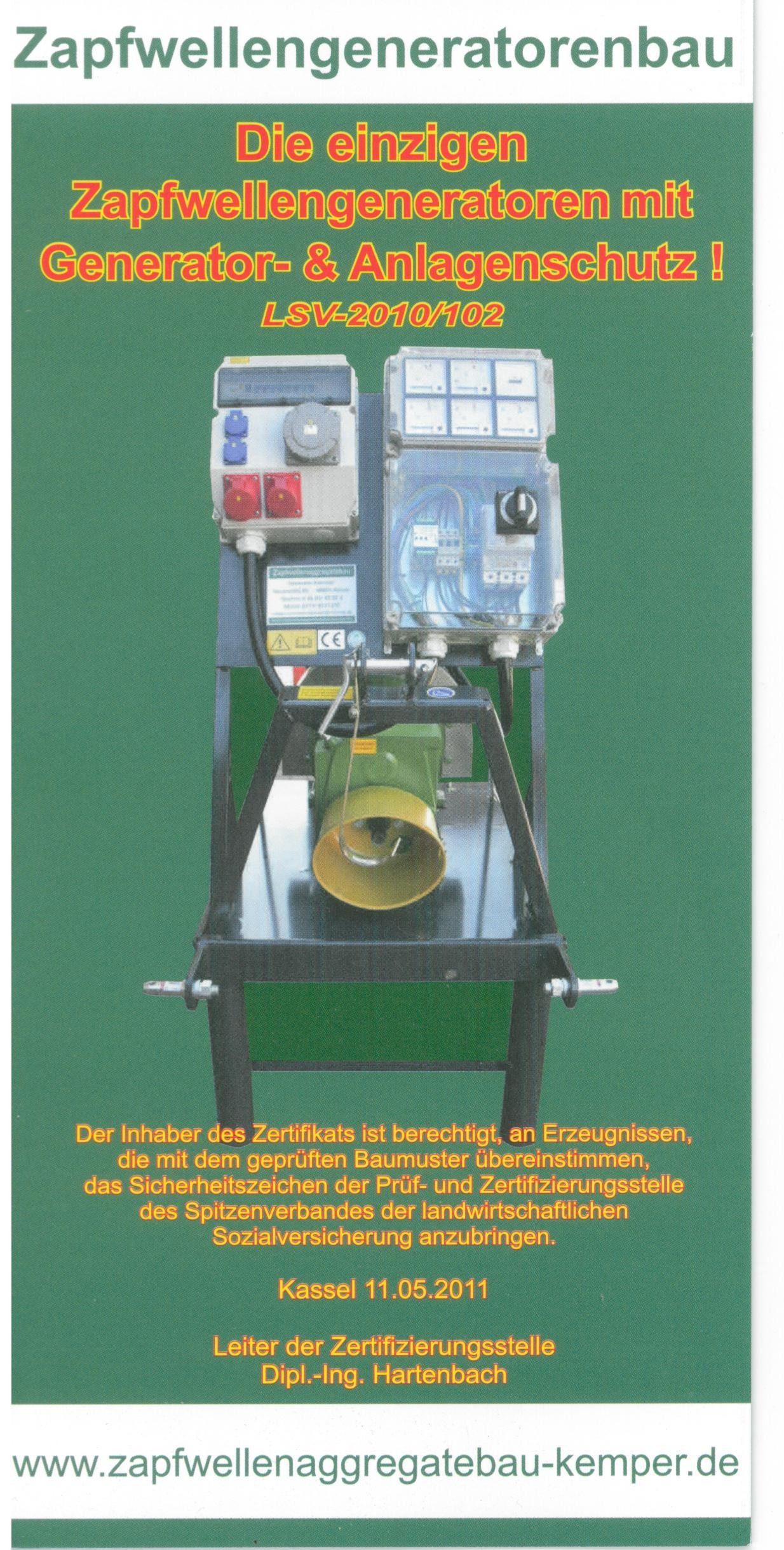 Zapfwellengeneratorenbau Logo