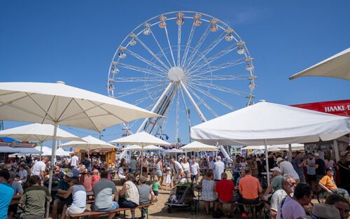 Marktplatz der 76. Tarmstedter Ausstellung mit insgesamt 100.000 Besuchern