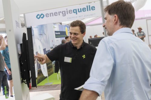 erneuerbare Energien Zelthalle 7